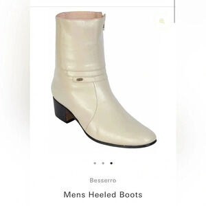 El Besserro Mens Casual Ankle Boots Zipper